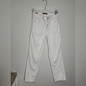 Hot Kiss White Straight Leg Women's Jeans